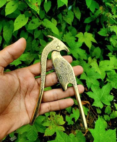 kacip pinang tembaga motif burung - photo 3 of 4