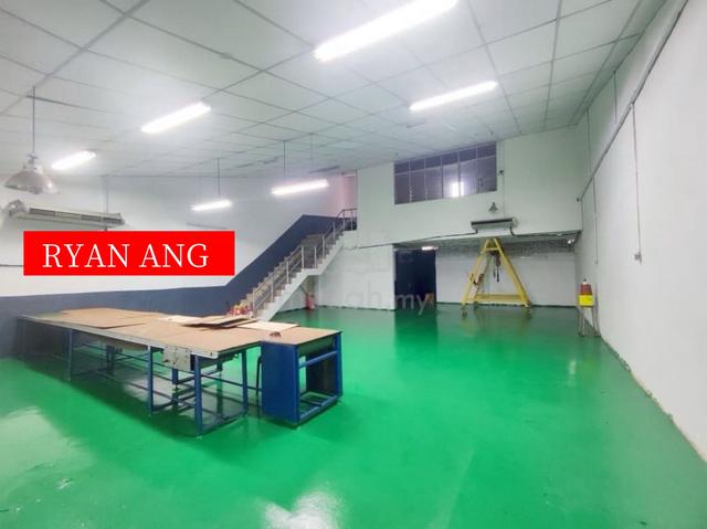 1.5 Storey Light Industrial For Rent At Bukit Minyak 1