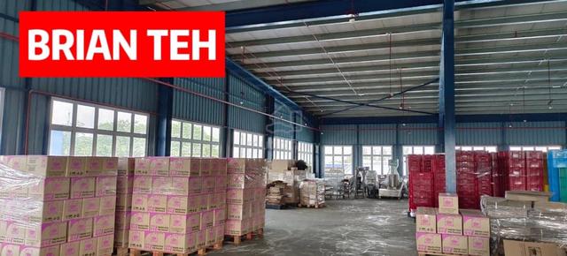 Detached Factory Warehouse Rent at Bukit Minyak Industrial Park 1