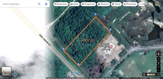 1.98 acres Vacant Land Facing Main Road Batu 9 Jalan Mersing 1