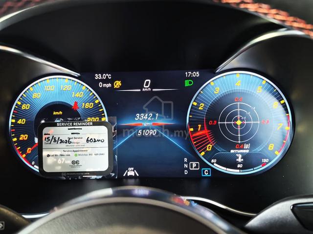Mercedes Benz GLC43 COUPE 3.0L AMG (A) 50K+KM C253 - 3