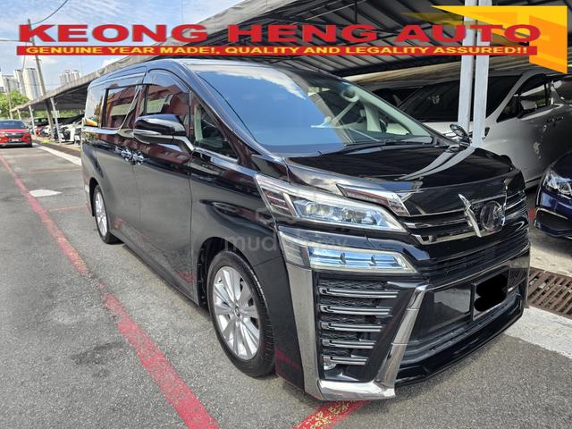 2019 Toyota VELLFIRE 2.5 ZA FL DIM P.Boot 2Yr Wrnt - 2