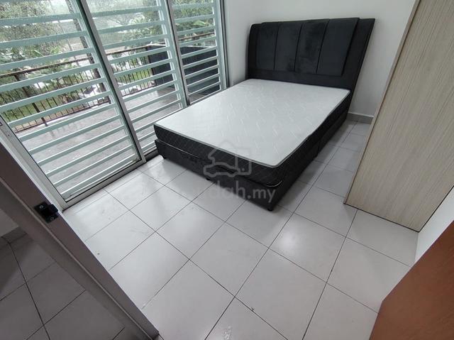 Aircon room Senai for rent Jalan Scientex Jaya 9 balcony 1