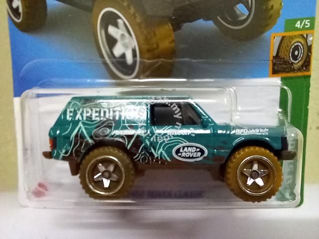 hot wheels cadbury range rover