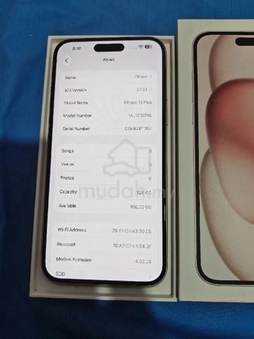iPhone 15 Plus 128GB Pink Full Set Original - photo 4 of 5
