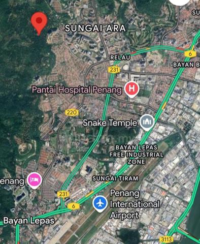Land for sale in Sungai Ara Bayan Lepas Pulau Pinang 1