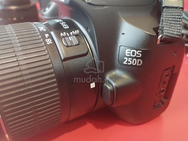 Canon EOS 250D DSLR + 18–55mm Kit Lens + 50mm STM  - photo 3 of 6