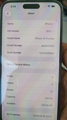 iPhone 14 Pro Max 256GB (Original Parts) - photo 2 of 6