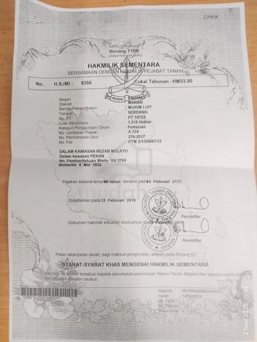 Tanah Pertanian Untuk Dijual ! 1
