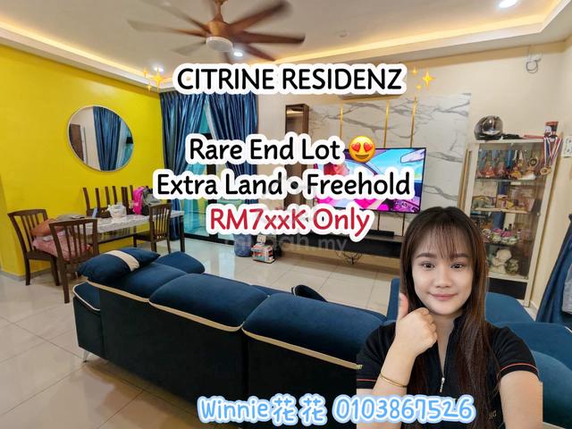 Citrine Residenz @ Bandar Seri Alam End Lot (w17) 1