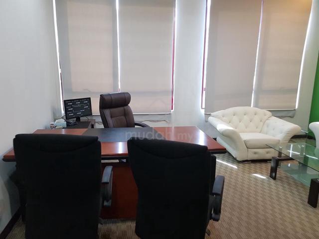 Spacious Office @ Ground Floor, End Lot [Fully Furnished]@ Wangsa Walk 1