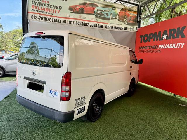 2020 Toyota HIACE PANEL VAN 2.5L (M) - 4