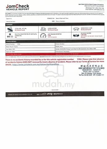 2021 Toyota HILUX 2.4 (A) E REVO 4X4 4WD PICKUP AT - 4