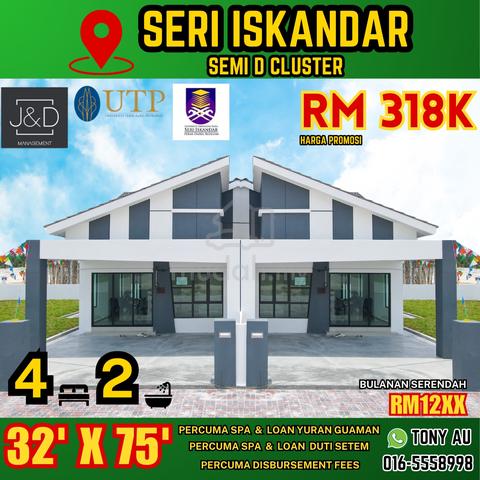 Pelancaran Baru 1 tingkat Semi D Cluster, Seri Iskandar,Perak 1