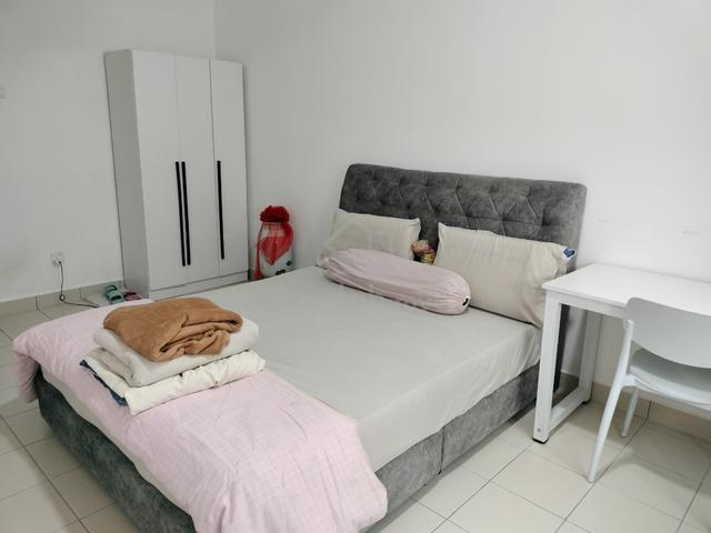 Bukit jail , akasia apartment medium room for rent, fully furnish 1