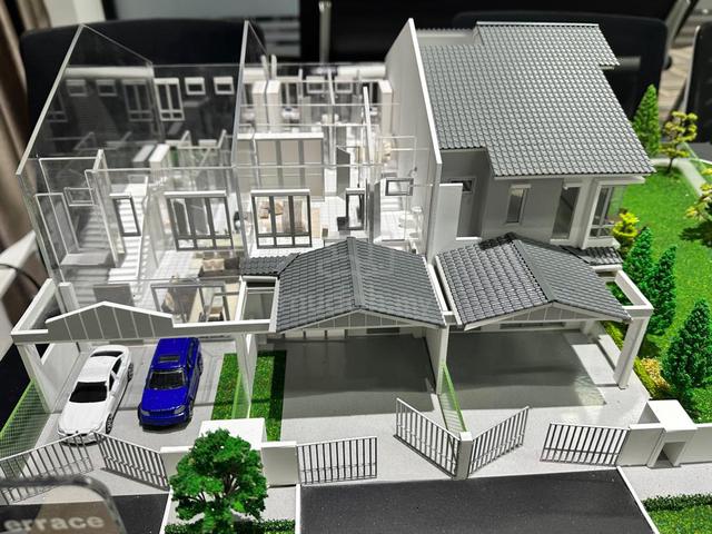 Rumah Baru Double Storey Teres di Lukut (20'x73') Sri Parit Indah Jaya 1
