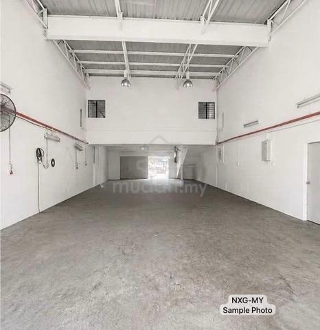 Bigger Size 30x130’ Factory Warehouse Rent‼️Hicom Seksyen 26 Shah Alam 1