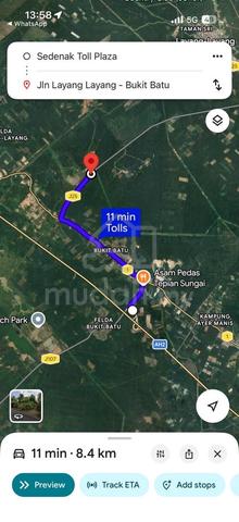 Lot Pertanian Bukit Batu Kulai Mukim Sedenak 1