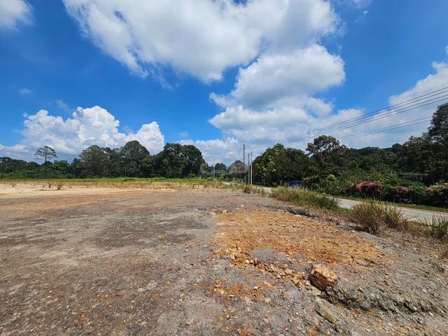 Pan Borner Highway along Jalan Papar di Kg Manggis 1