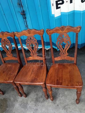 kerusi kayu jati 6 pics  - photo 3 of 6