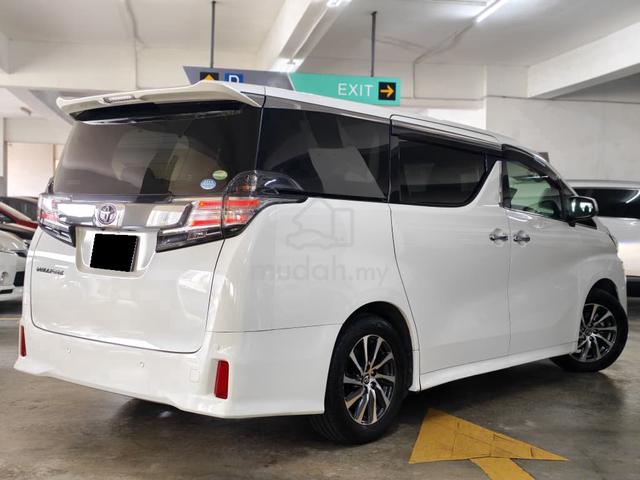 2016/17 Toyota VELLFIRE 2.5 ZG PILOTSEAT PWR BOOT - 2