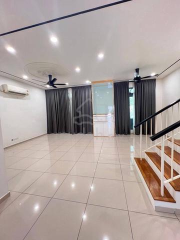 Senibong Cove Double Storey Terrace House. Partial furnished. 1