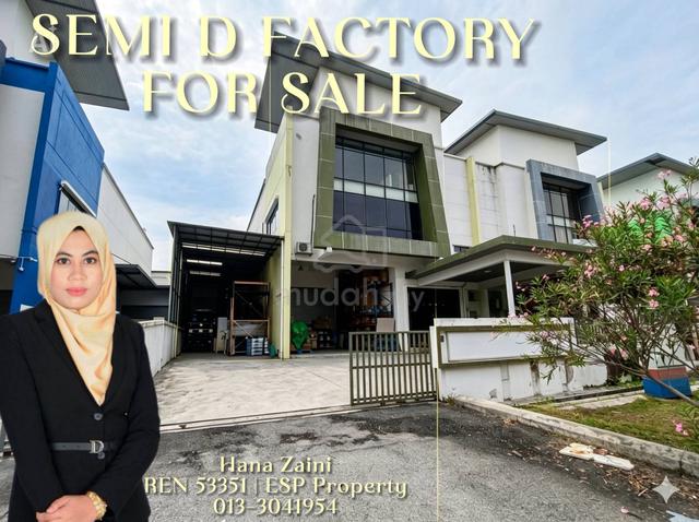 FREEHOLD DOUBLE STOREY SEMI-D FACTORY @ BERANANG, Semenyih Selangor 1