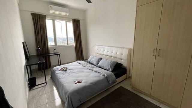 MASTER BEDROOM (Fully Furnished) @ Vesta View Apartment, Bangi 1