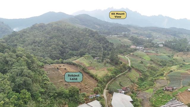NT Land | 3.6 acres | KK Mount View | Near Kundasang Town | Ranau | 1