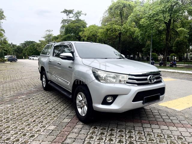 2017 Toyota HILUX 2.4 G VNT FULL SPEC (A) CANOPY - 2