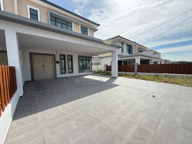 GUARDED & GATED NEW Bare 2 Storey Semi D Botani Parkland Jasin  2