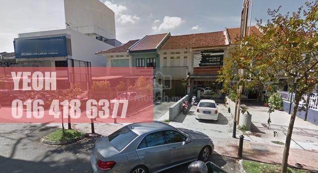 2 Storey Shop with Car Porch at Jalan Burma, Georgetown, Penang 1