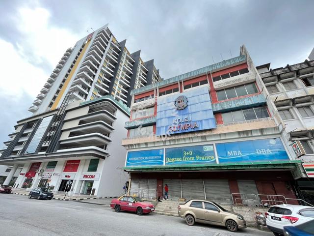 Ipoh Town 4 Storey Shoplot For Rent Beside Majestic Condo Mainroad 1