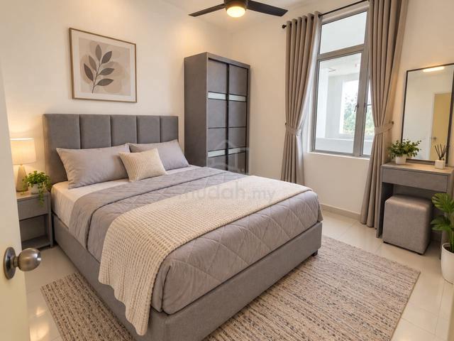 Room for Rent Molek Apartment Bilik Sewa Fully Furnishing All Included 1