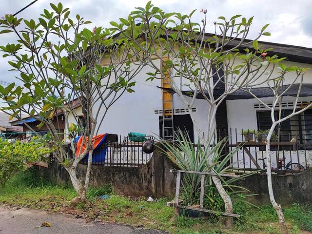 CORNER LOT Teres Setingkat Taman Teratur, Jertih 1