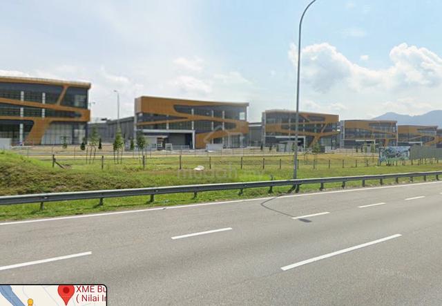 Big Factory Warehouse industrial Highway advert 3 storey XME Nilai 1