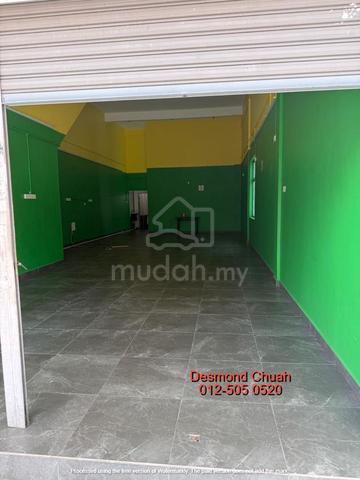 Ground Floor facing mainroad shoplot for Rent at Bandar Tasek Mutiara 1