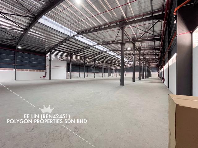RENT — BUKIT MINYAK BRAND NEW Single Storey Detached Factory Warehouse 1