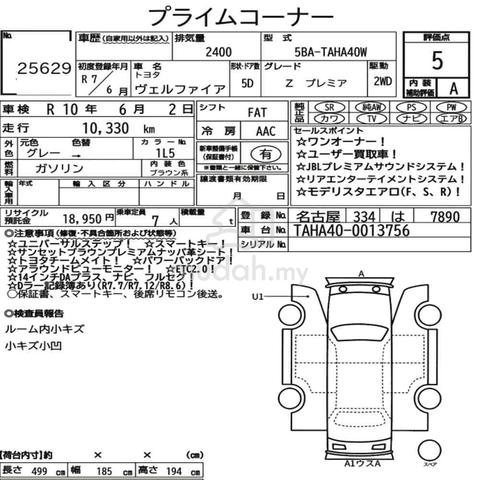 JBL🎉FULLY LOAD🎉2025 Toyota VELLFIRE 2.4 ZPREMIER - 5
