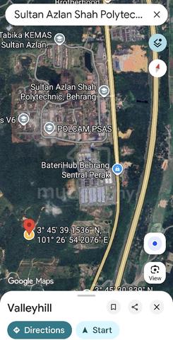 Tanah kebun, belakang Poli Behrang 1