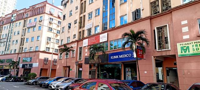 1sf floor (Well Kept) 850sft Diamond Square Setapak for rent 2