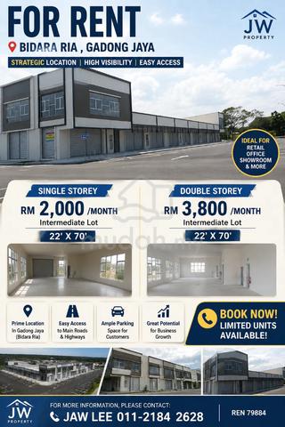 For Rent Single Storey & Double Storey 1