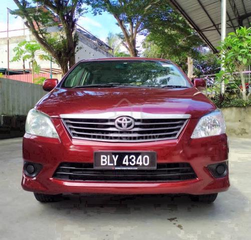 2012 Toyota Innova 2.0 (A) 7 Seaters MPV - 2