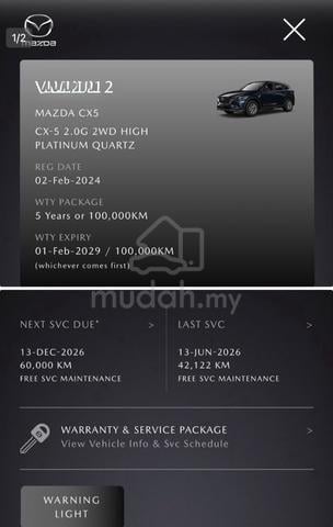 Mazda CX-5 2.0 GVC PLUS HIGH CX5 F.SERVICE 360 CAM - 4