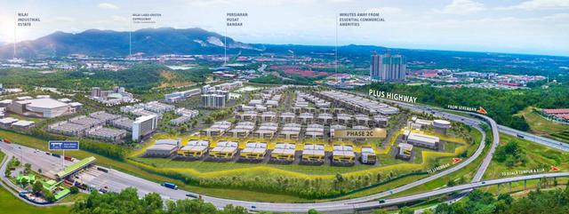 Nilai XME Double Storey Semi D Corner Factory 1