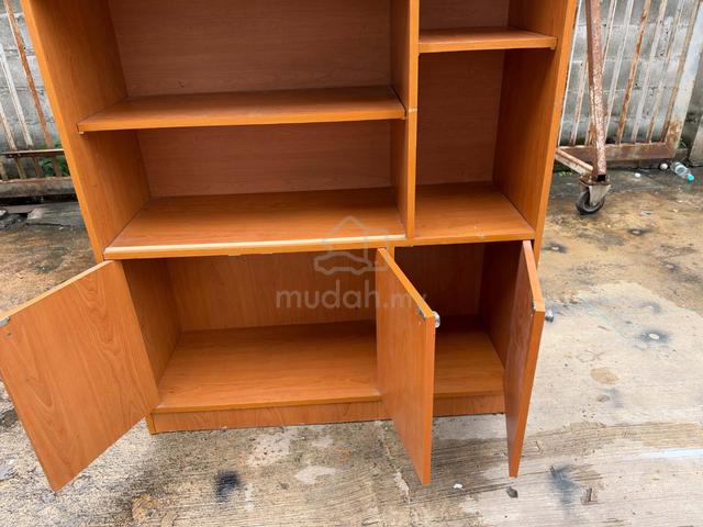 6ft Multipurpose Cabinet Glass Display Rack Shelve - photo 4 of 5