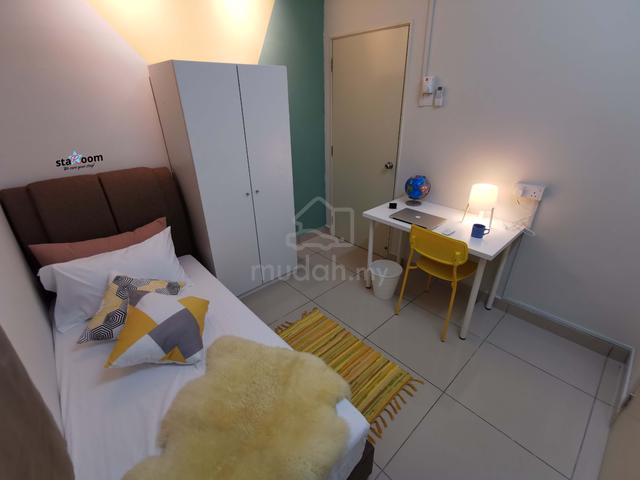 Single Room for 𝗙𝗲𝗺𝗮𝗹𝗲, Maxim Residence MRT Taman Connaught 1