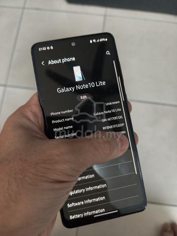 Samsung Galaxy Note 10 Lite - photo 2 of 5