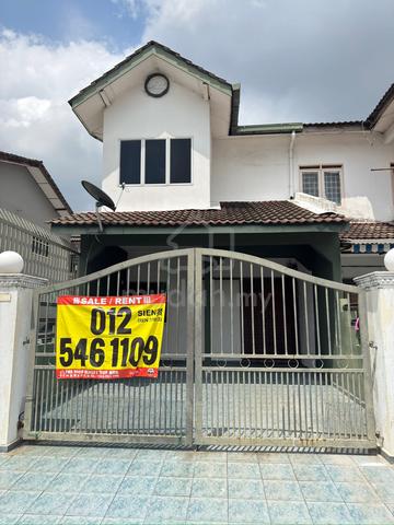 FOR SALE !! Taman Klang Utama Double Storey Terrace House (16’ x 55’) 1