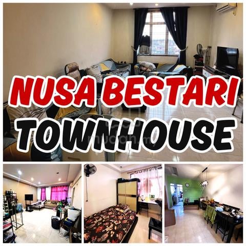 Below bank value!! Nusa Villa Townhouse@Nusa Bestari for sale🔥 1